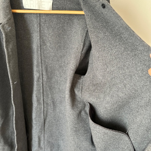 Arket wool gray coat size EUR 42 - Picture 3 of 5